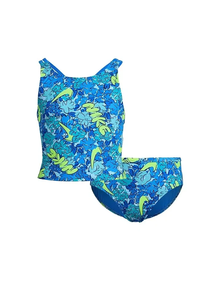 Купальник раздельный Doodle Floral Spiderback Midkini Set Nike Kids