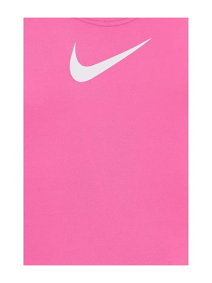 Купальник слитный с поддержкой груди Effortless Essential Racerback Nike Kids — изображение 3 из 3, розовый