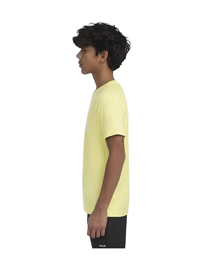 Рашгард Icon UPF 50+ Hurley Kids — изображение 3 из 4, желтый