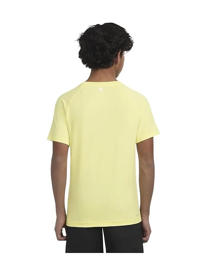 Рашгард Icon UPF 50+ Hurley Kids — изображение 4 из 4, желтый