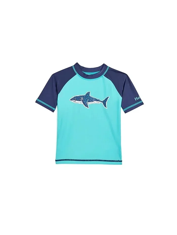 Рашгард с коротким рукавом с акулой Hatley Kids