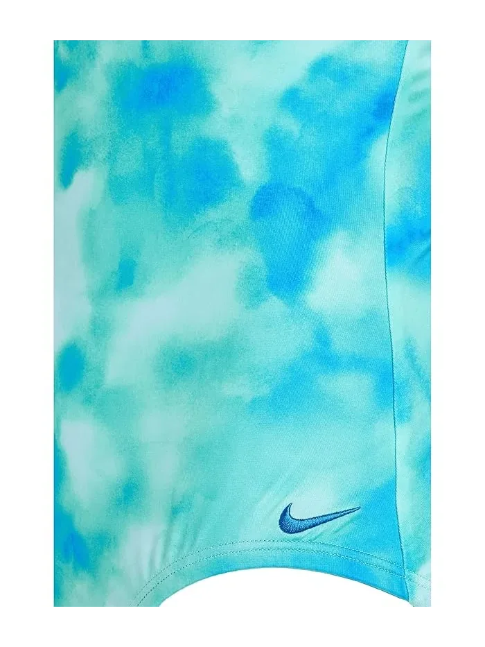 Купальник слитный Aquatic Awe U-Back Nike Kids — изображение 3 из 3, бирюзовый