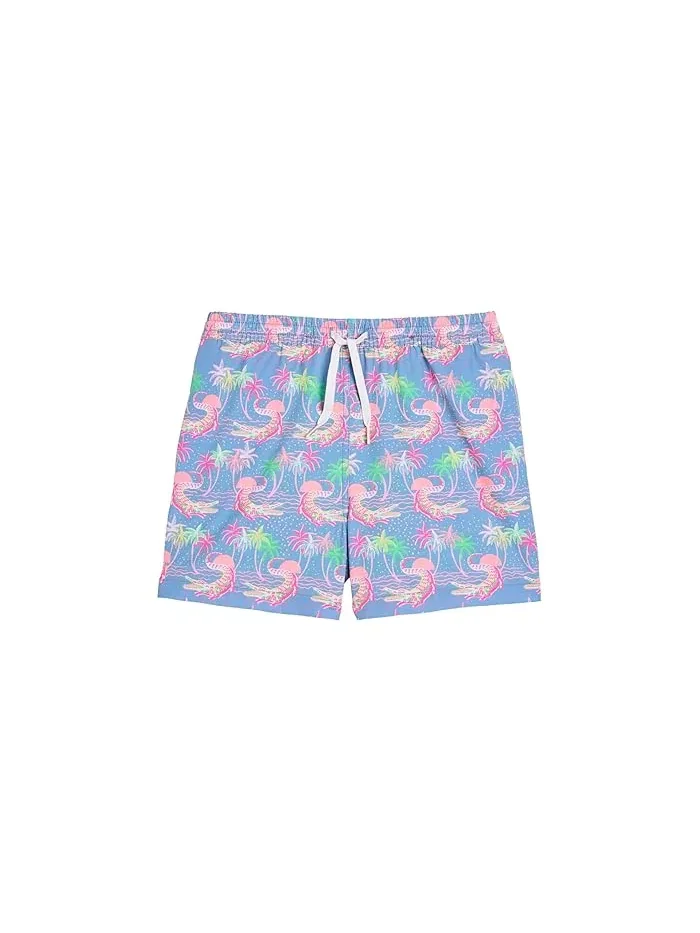 Плавки с принтом крокодила The Rock-a-crocs Lined Swim Trunk Chubbies Kids — прозрачный