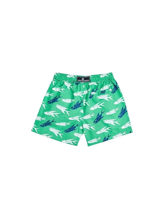 Плавки Off the Hook Swim Shorts Snapper Rock Kids — изображение 2 из 3, зеленый