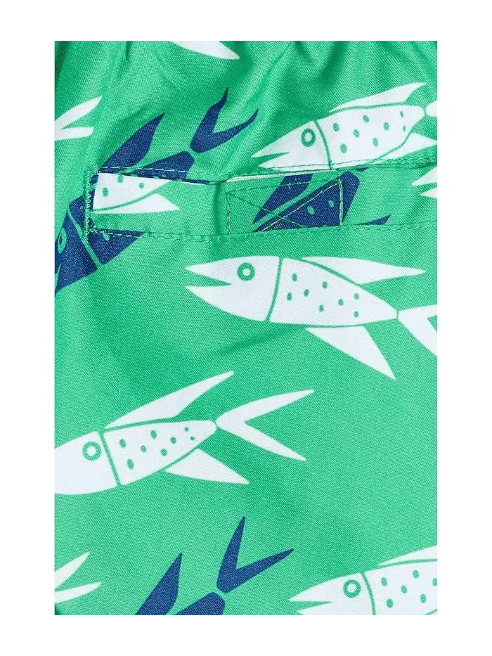 Плавки Off the Hook Swim Shorts Snapper Rock Kids — изображение 3 из 3, зеленый