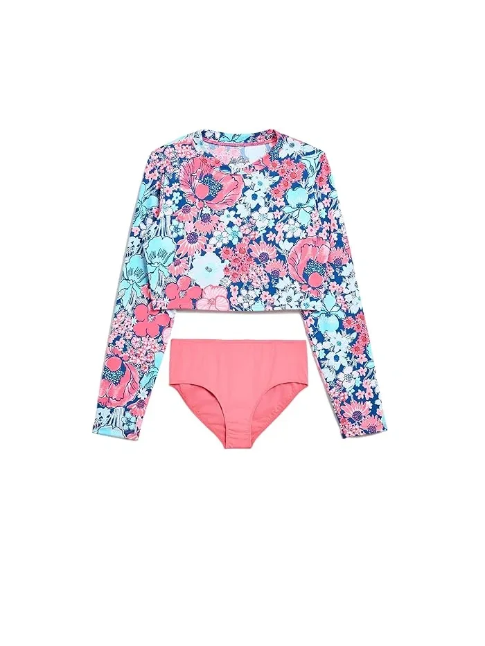 Рашгард сет Ibbie Lilly Pulitzer Kids — синий