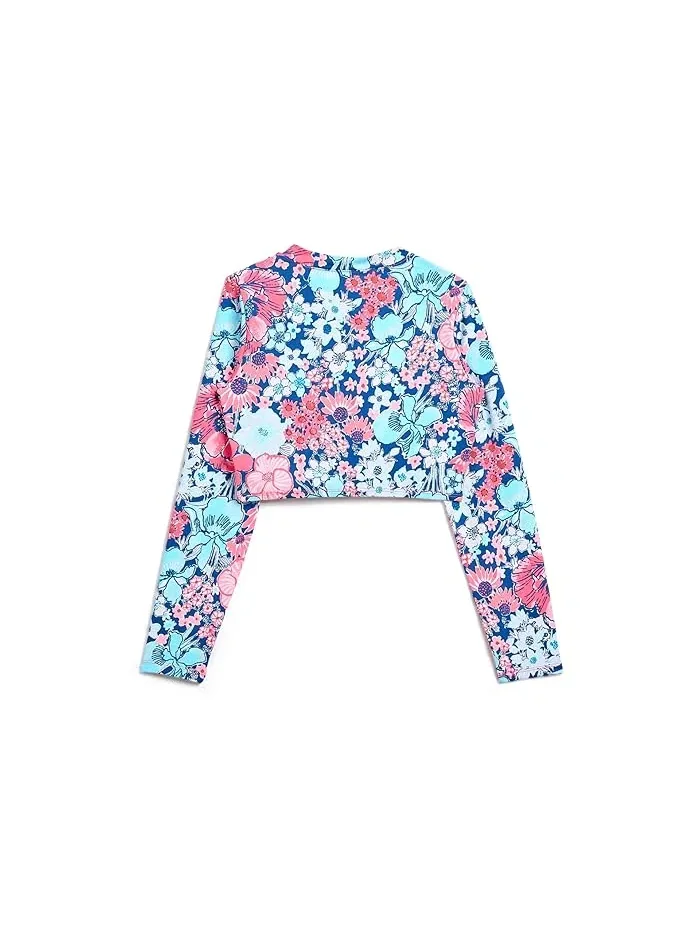 Рашгард сет Ibbie Lilly Pulitzer Kids — изображение 2 из 3, темно-синий