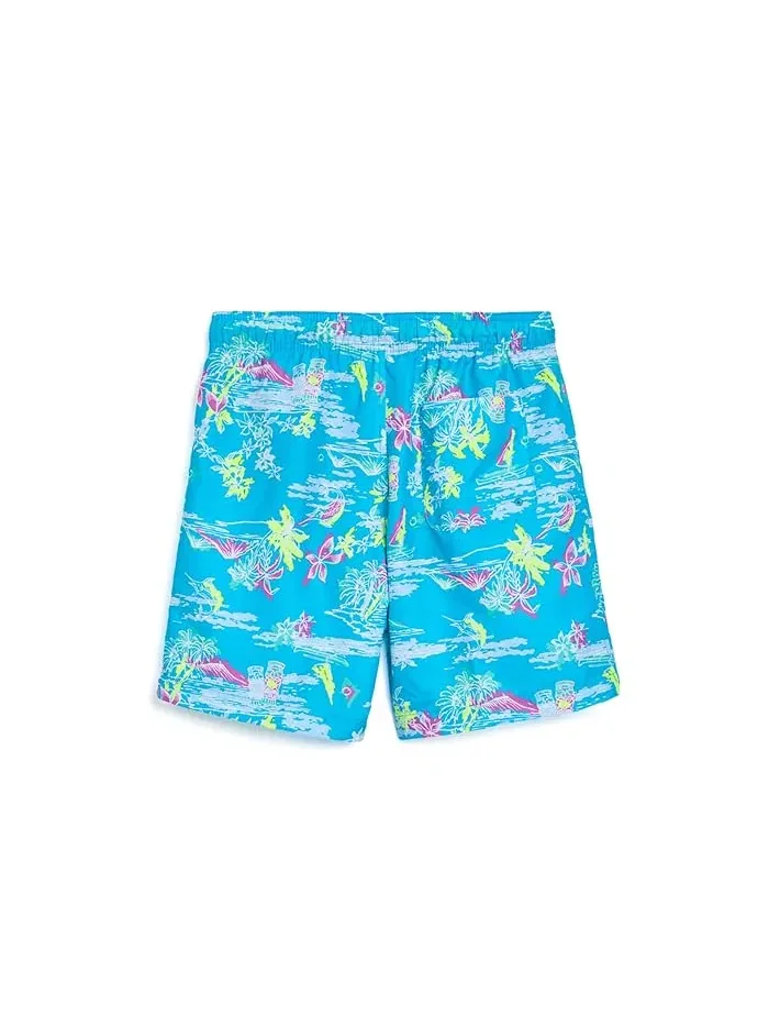 Плавки средней длины Speedo Kids Redondo Printed — изображение 2 из 3, синий