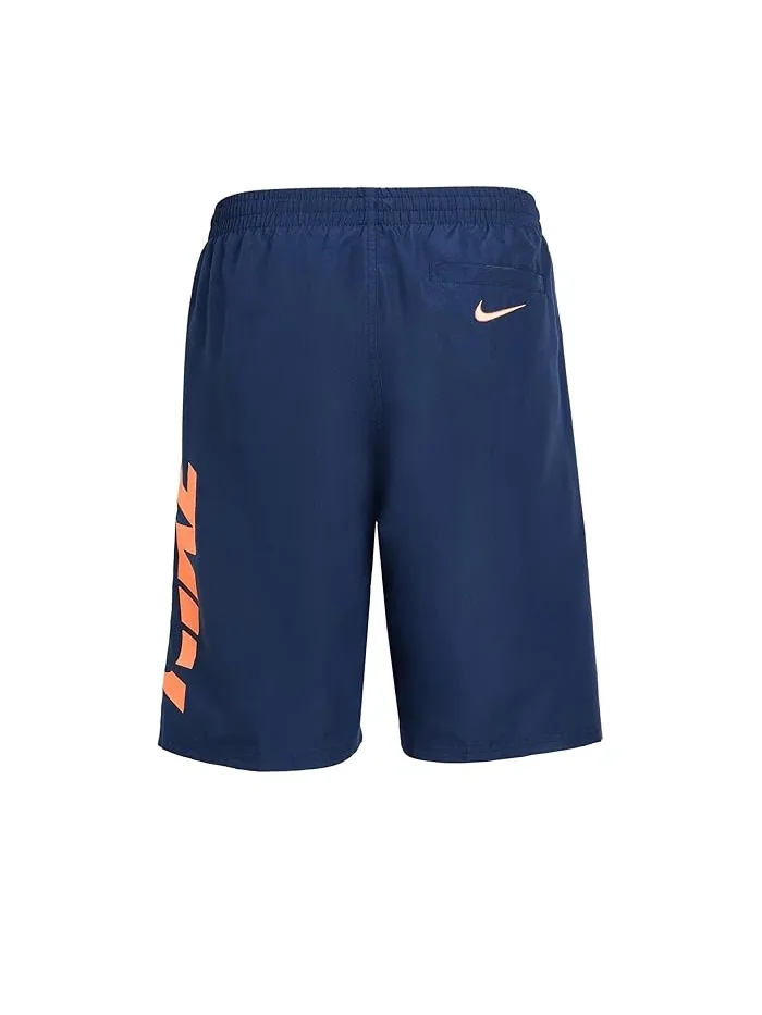 Плавки Nike Kids Breaker Cutout Swoosh 7" Brief Lined Volley — изображение 2 из 3, темно-синий