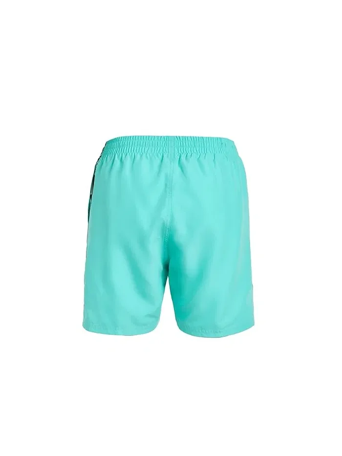 Плавки Breaker Logo Tape 4" Brief Lined Volley Nike Kids — изображение 2 из 3, бирюзовый