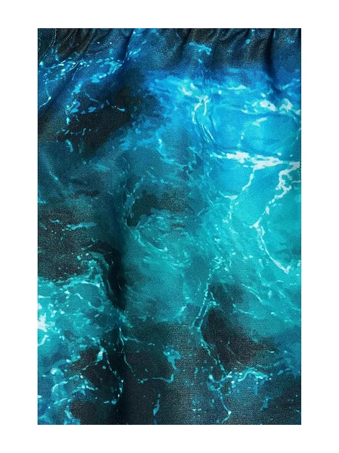 Плавки Waves Swim Trunks Deux par Deux — изображение 3 из 3, синий