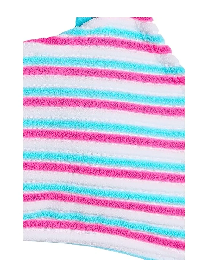 Купальник бикини Sorbet Stripe Teen Crop Snapper Rock Kids — изображение 3 из 3, розовый