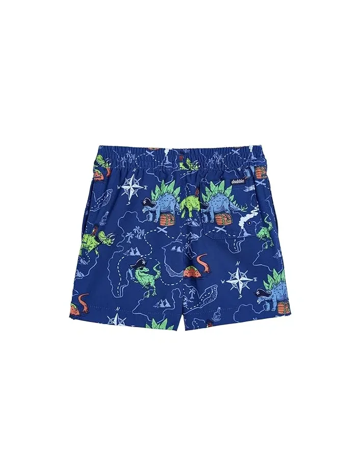 Плавки с динозаврами The Lil Rex Marks The Spot Chubbies Kids — изображение 2 из 3, яркий синий