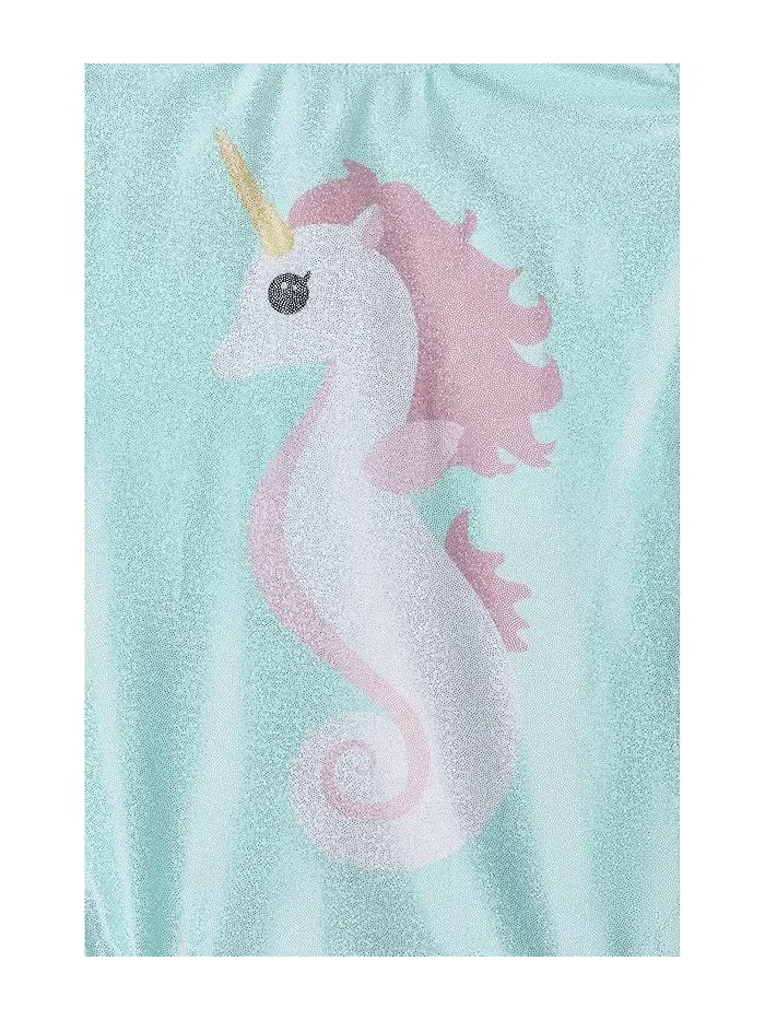 Купальник цельный с контрастными лямками Seahorse Deux par Deux — изображение 3 из 3