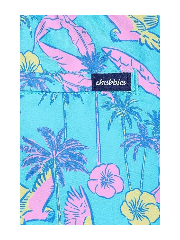 Плавки The Flock Parties Lined Swim Trunk Chubbies Kids — изображение 3 из 3, голубой