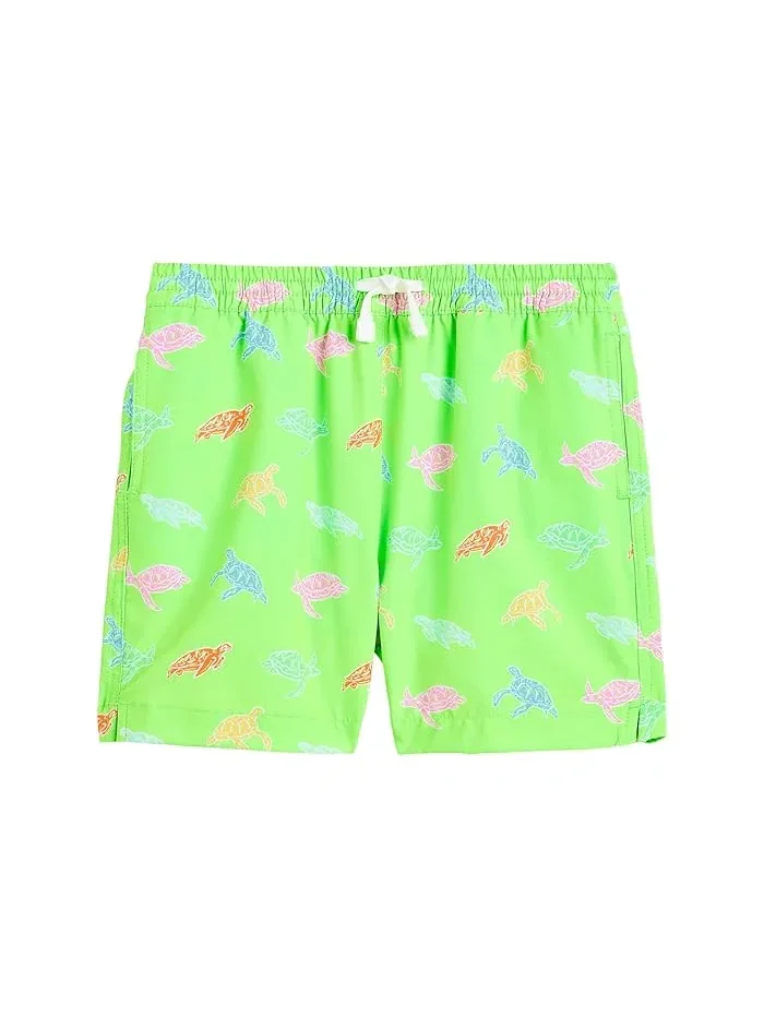Плавки с принтом черепах The Lil Turtally Awesome Swim Trunk Chubbies Kids