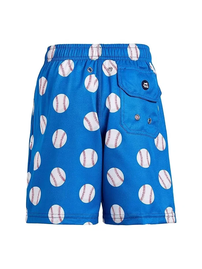 Плавки детские Baseball Swim Trunks ChalkTalk SPORTS — изображение 2 из 3, синий