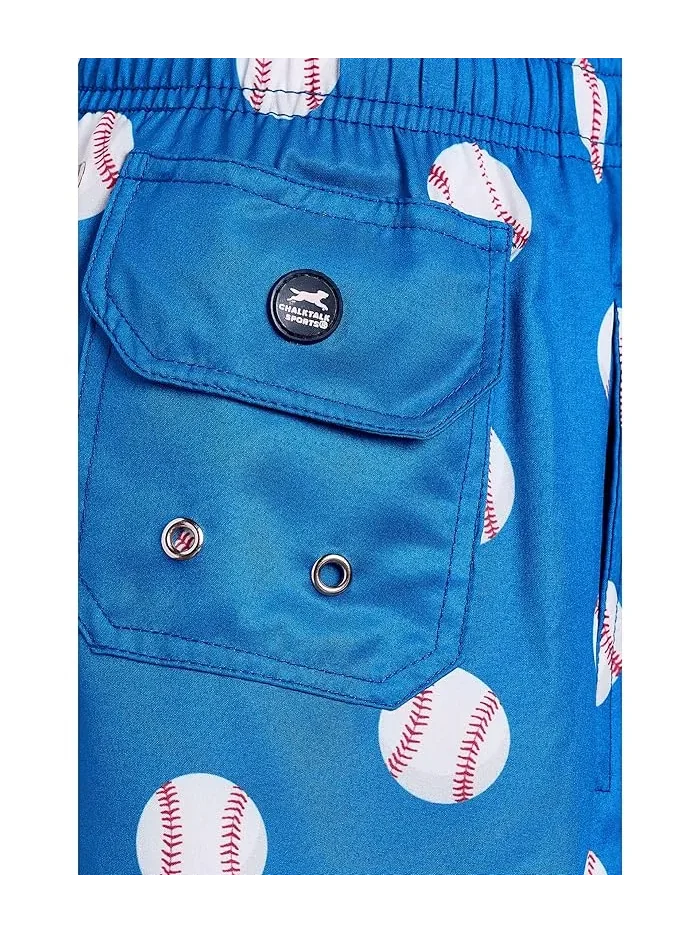 Плавки детские Baseball Swim Trunks ChalkTalk SPORTS — изображение 3 из 3, синий