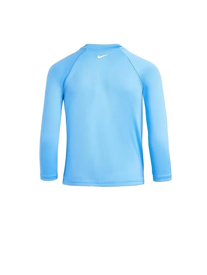 Купальный костюм с защитой UPF 40+ Nike Kids — изображение 2 из 3, голубой