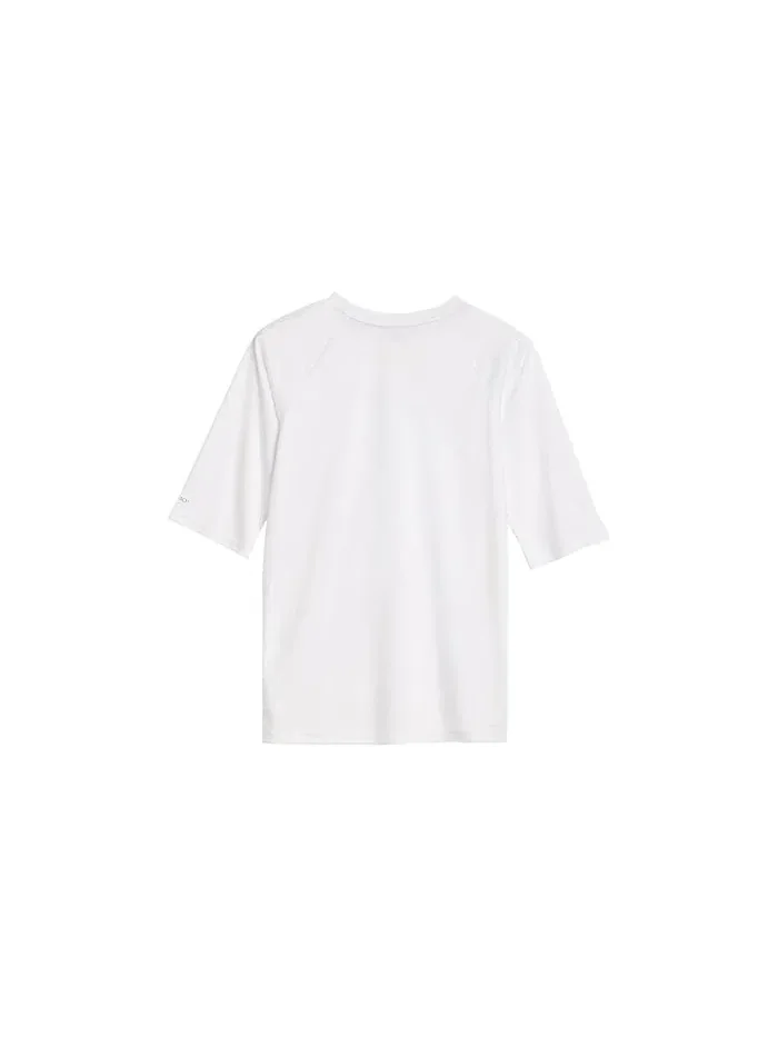 Футболка для плавания Nike Kids Hydroguard Essential Dri-FIT UV — изображение 2 из 3, белый