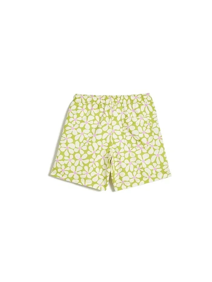 Плавки классические Printed Classic Trunks Hanna Andersson — изображение 2 из 3, зеленый
