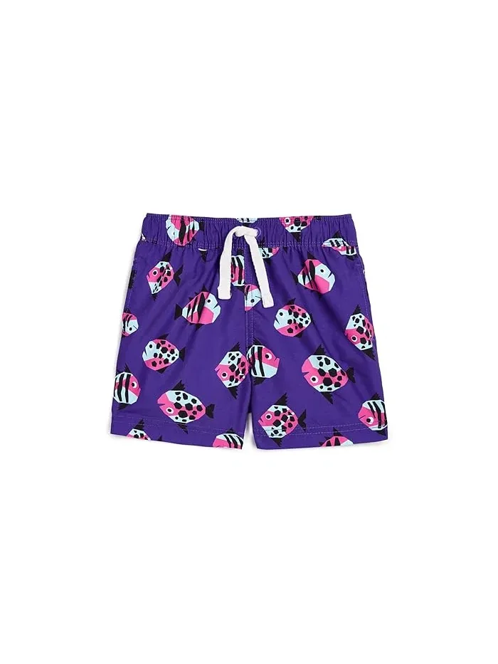 Плавки классические Printed Classic Trunks Hanna Andersson, Fishy Fun