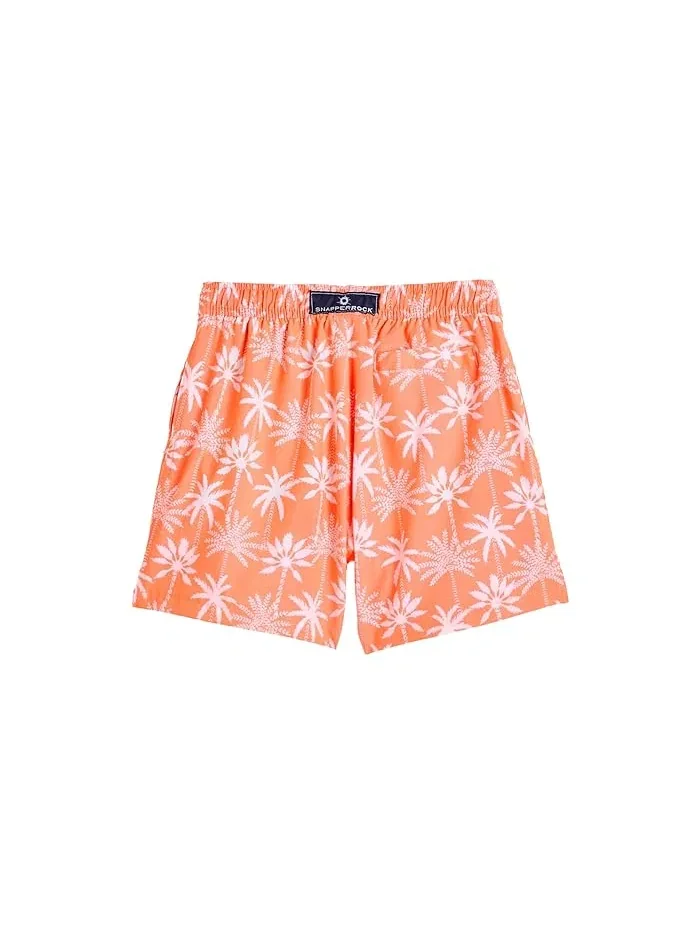 Плавки Cali Palms Recycled Swim Shorts Snapper Rock Kids — изображение 2 из 3, оранжевый