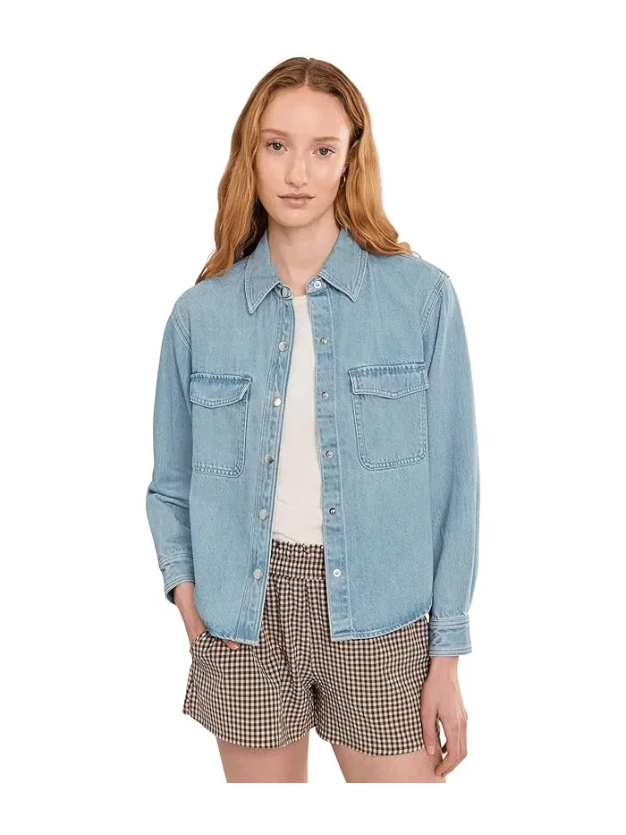 Куртка джинсовая свободная Shirt-Jacket Madewell