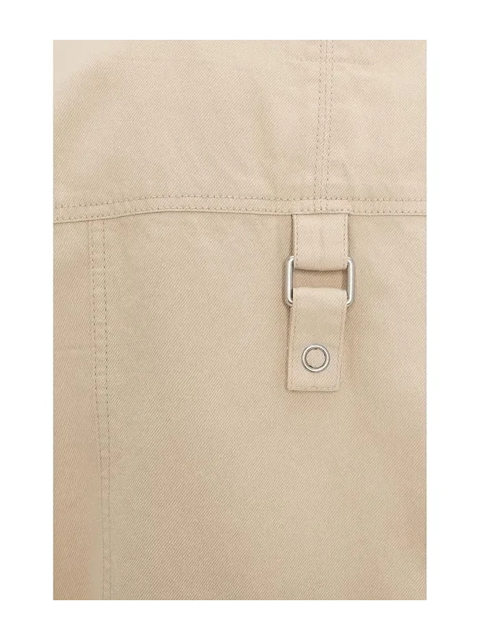 Куртка с воротником-стойкой Kali Washed Free People — изображение 5 из 5, бежевый