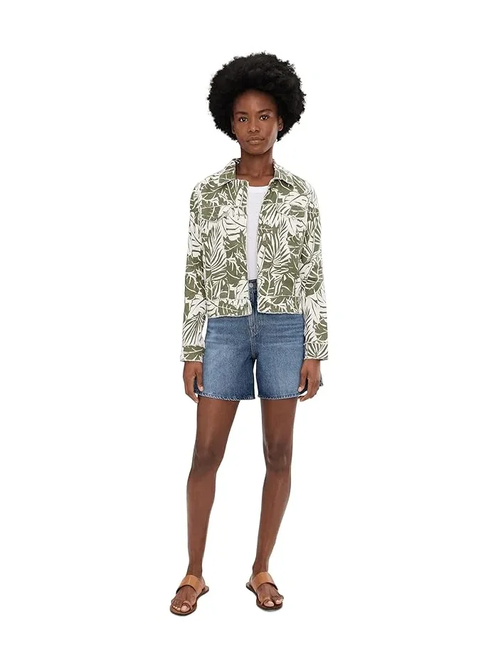 Куртка с цветочным принтом Palmae Beach Two Palms Raw Edge Tommy Bahama — изображение 2 из 5, розовый