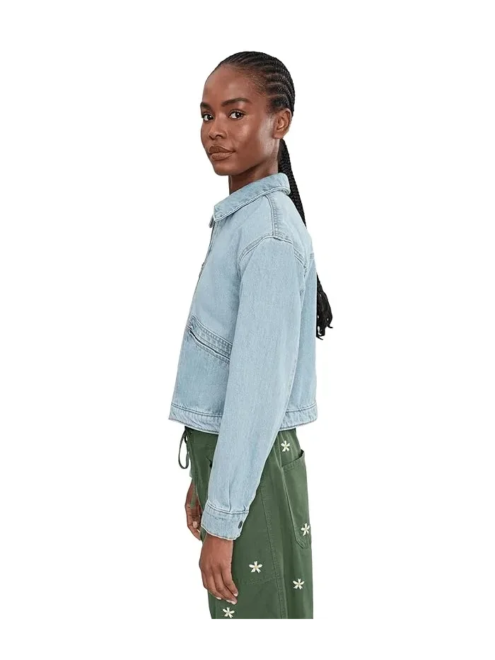 Куртка утилитарная хлопковая Levi's — изображение 3 из 5, светлый джинсовый синий