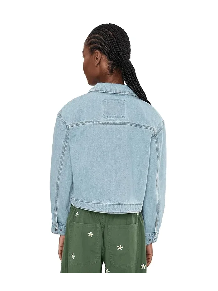 Куртка утилитарная хлопковая Levi's — изображение 4 из 5, светлый джинсовый синий