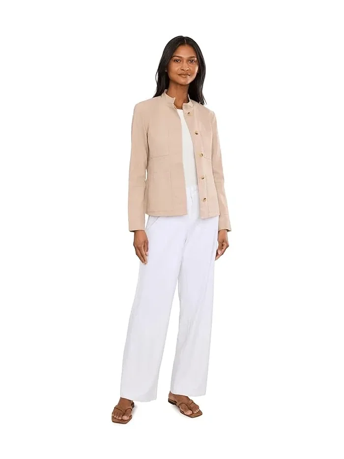 Куртка Cotton Twill Barn NIC+ZOE — изображение 2 из 5, белый