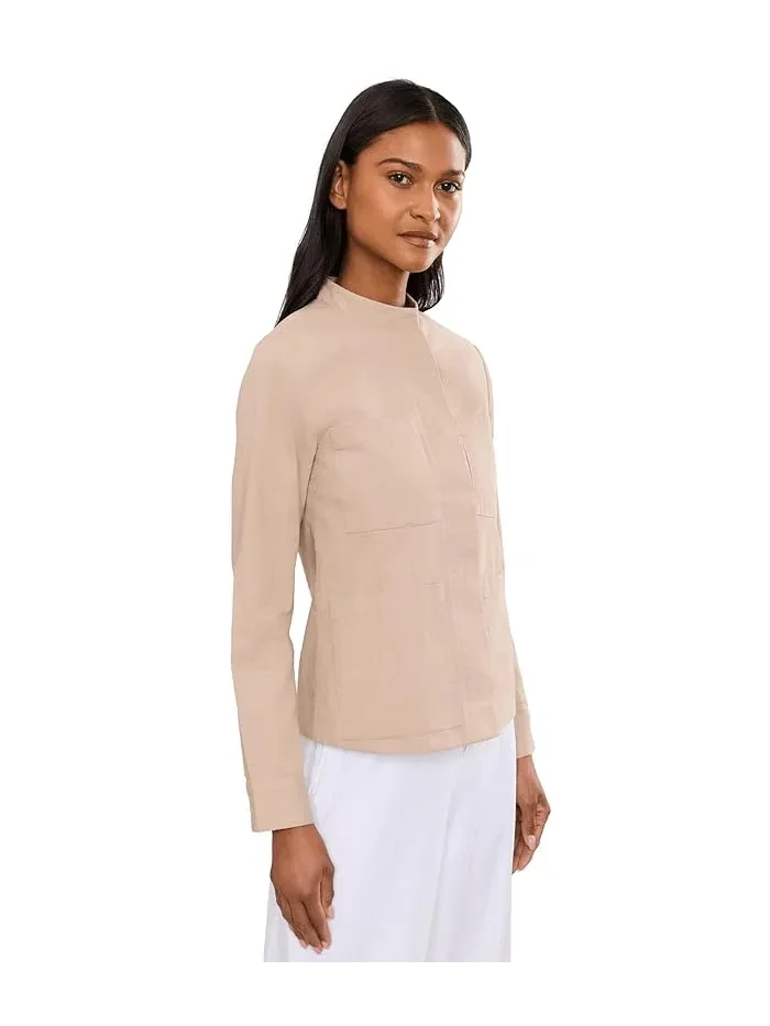 Куртка Cotton Twill Barn NIC+ZOE — изображение 3 из 5, белый