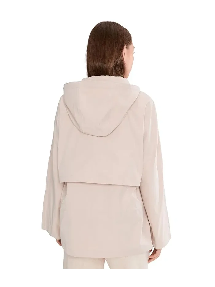 Куртка с капюшоном Jeanie Jacket Varley — изображение 4 из 5, овсяное молоко