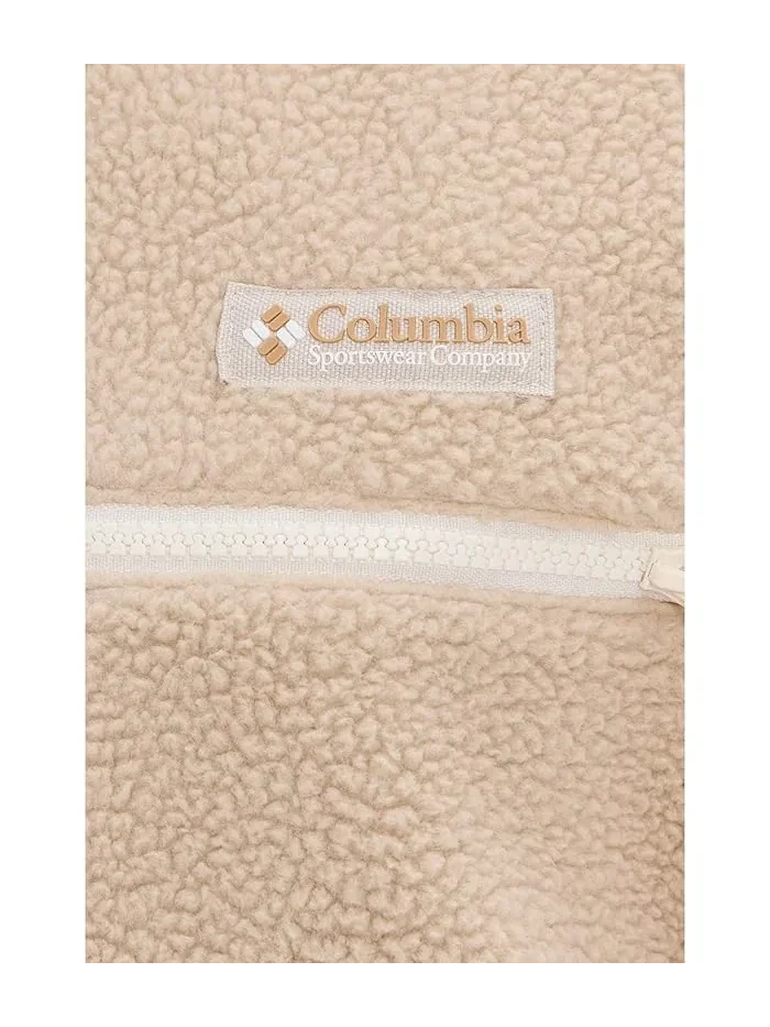 Флисовая куртка Columbia Helvetia II Cropped 1/2 Snap — изображение 5 из 5, фоссильный