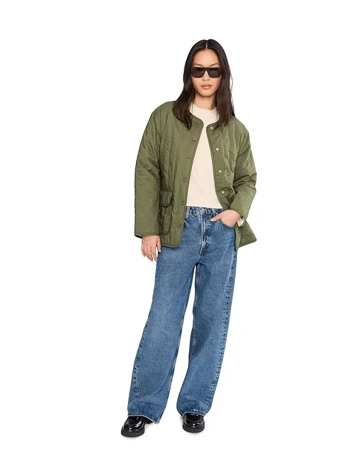 Куртка двусторонняя свободный крой Reversible Crafted Jacket Sanctuary — изображение 2 из 5, розовый