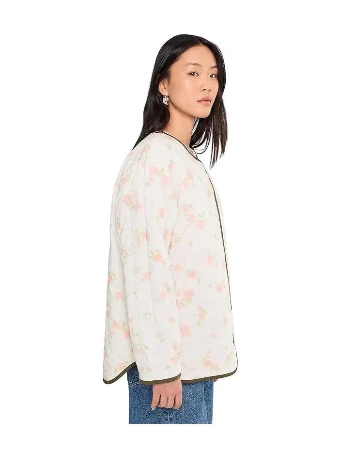 Куртка двусторонняя свободный крой Reversible Crafted Jacket Sanctuary — изображение 3 из 5, розовый