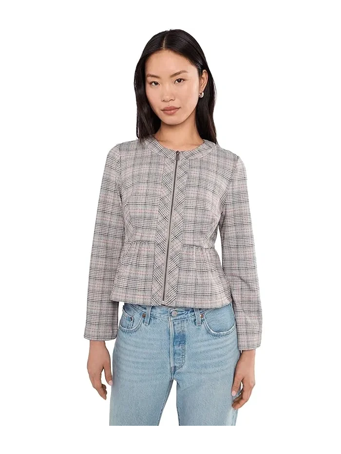 Куртка с пеплумом Petite Zip Front Peplum Jacket Liverpool Los Angeles