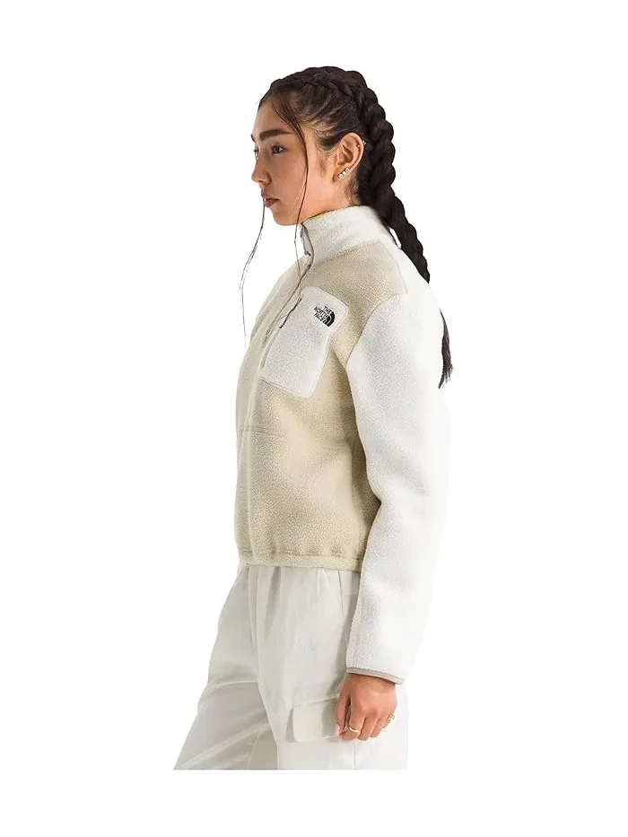 Флисовая куртка с молнией Yumiori The North Face — изображение 2 из 4, белый/розовый