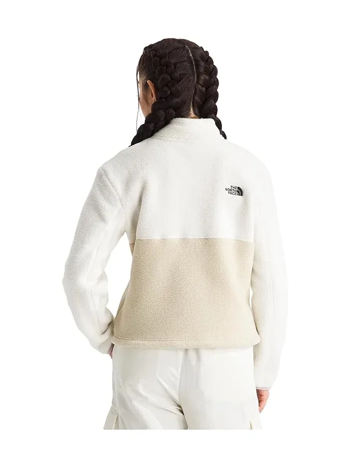 Флисовая куртка с молнией Yumiori The North Face — изображение 3 из 4, белый/розовый