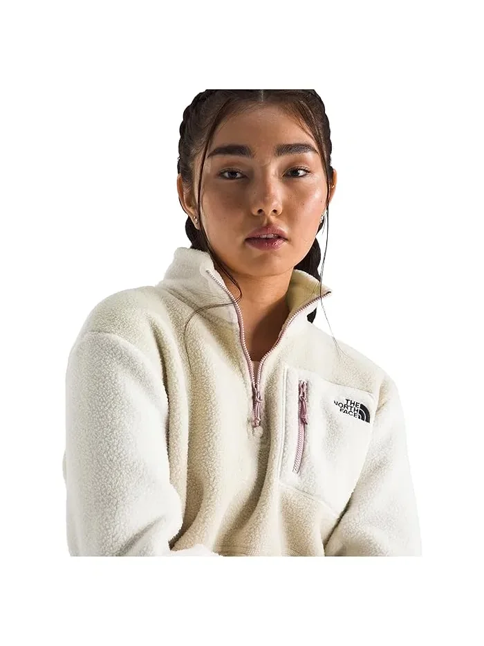 Флисовая куртка с молнией Yumiori The North Face — изображение 4 из 4, белый/розовый
