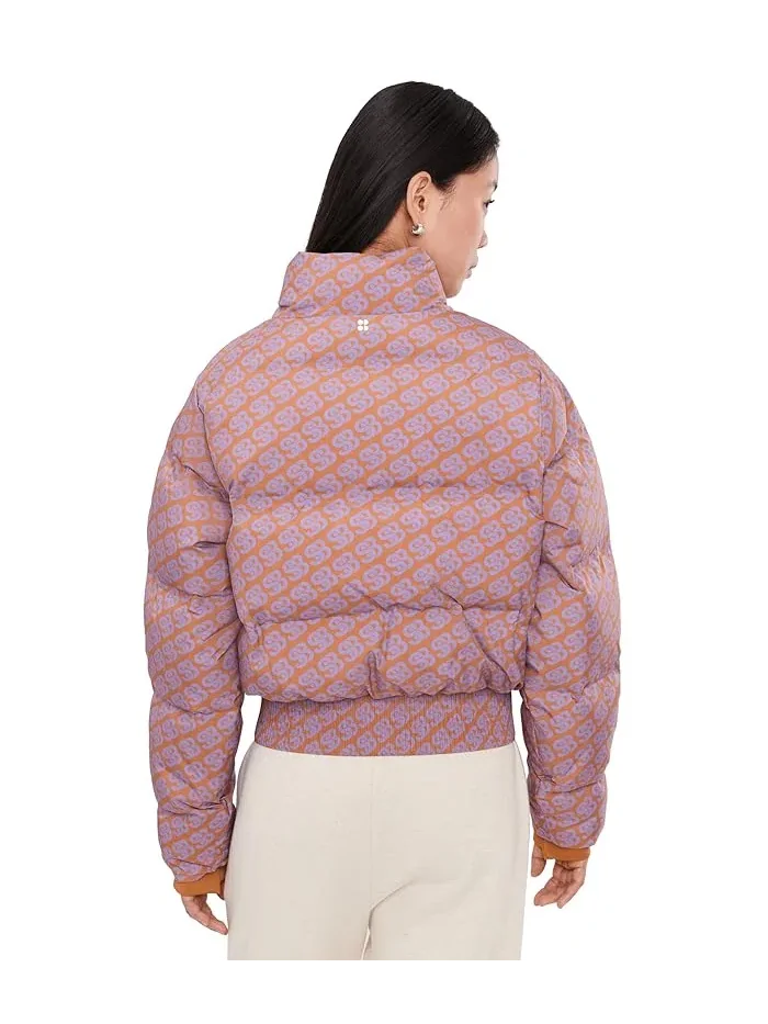 Куртка Ski Jacket Cropped Water Resistant Sweaty Betty — изображение 4 из 5, коричневый