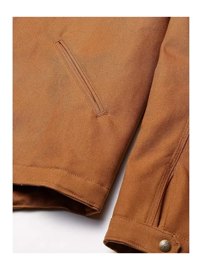 Куртка Carhartt Duck Detroit Big & Tall — изображение 4 из 4, коричневый