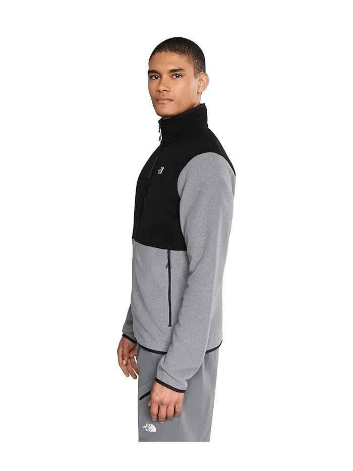 Флисовая куртка Glacier Fleece Colorblocked The North Face — изображение 3 из 5, серый/черный