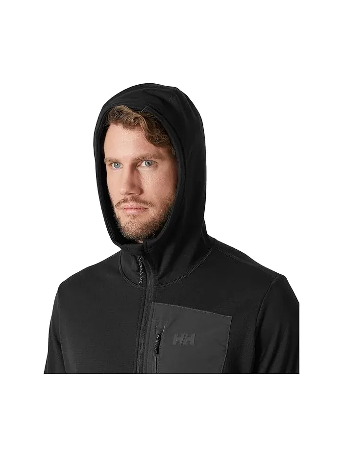 Флисовая куртка с сетчатым флисом Fleece Jacket Helly Hansen — изображение 3 из 5, темно-синий