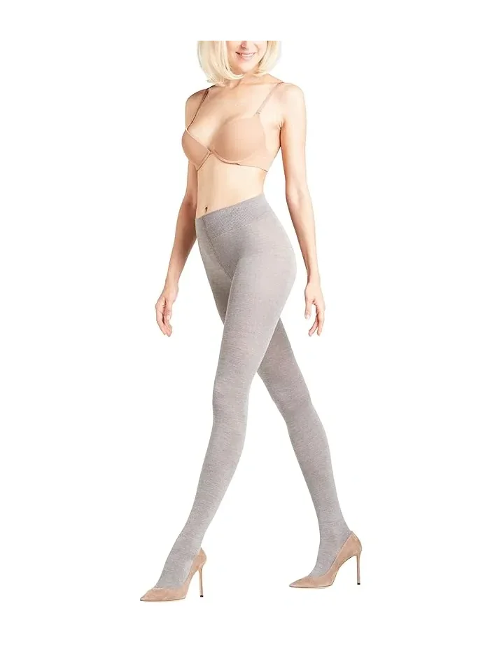 Колготки шерстяные Soft Merino Tights Falke — серый
