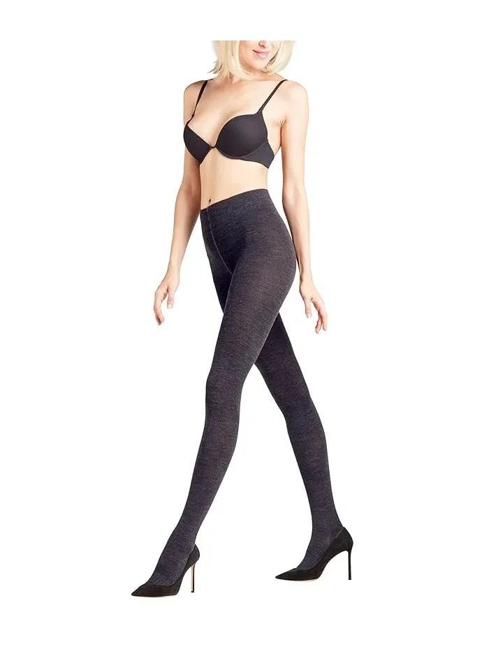 Колготки шерстяные Soft Merino Tights Falke — синий