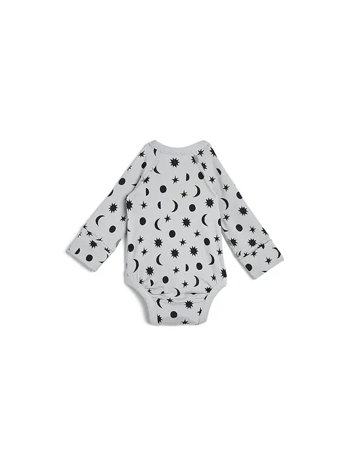Комплект Wiggle Set из TENCEL Stars and Moon on Tonal Grey, Hanna Andersson — изображение 2 из 3, серый