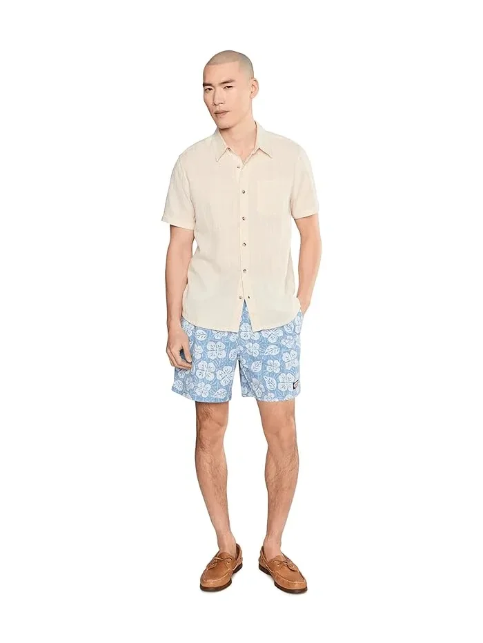 Плавки Island Trunks 6 дюймов Vineyard Vines — изображение 2 из 5, белый